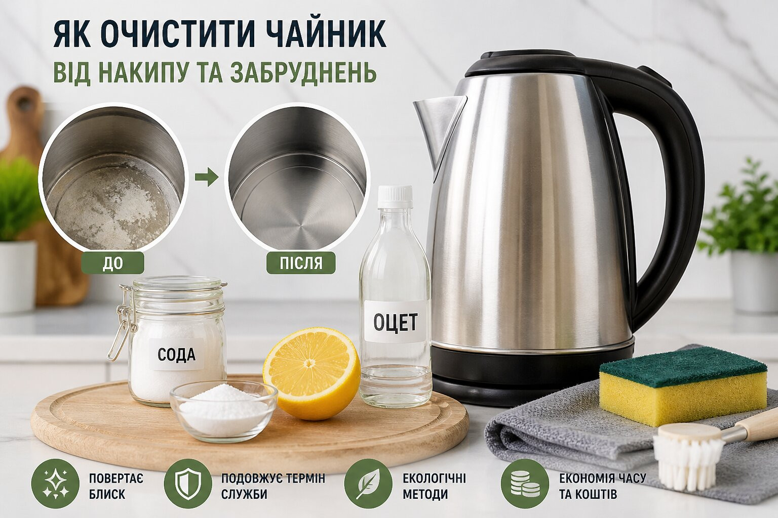 як почистити чайник з нержавійки як почистити чайник з нержавійки