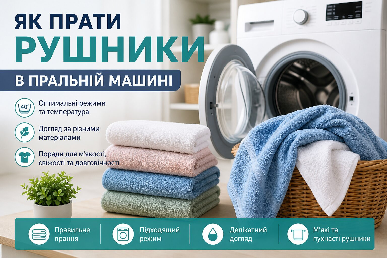 Как правильно стирать полотенца в стиральной машине